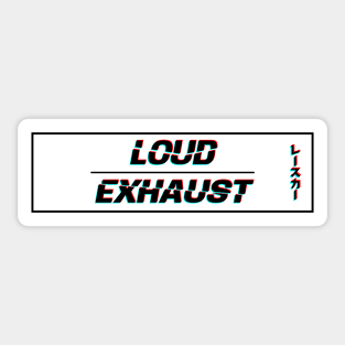 Loud Car Sticker